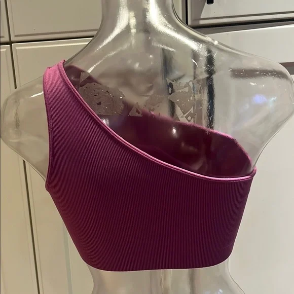 SET Active Pink Ribbed Bandeau - Picture 2 of 2